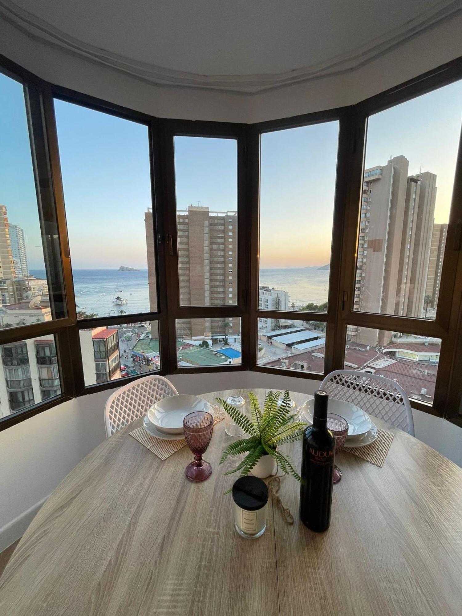 Suite Panoramic Benidorm Bagian luar foto